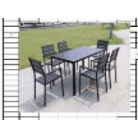 BÀN GHẾ THÉP ĐỂ NGOÀI TRỜI B401