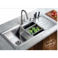 CHẬU CHÉN 2 HỘC VUÔNG INOX 304 PROLAX PRCC-2922
