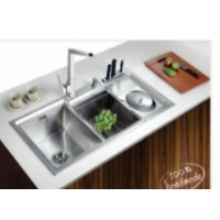 CHẬU CHÉN 3 HỘC CÓ CÁNH INOX 304 PROLAX PRCC-2923