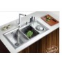 CHẬU CHÉN 3 HỘC CÓ CÁNH INOX 304 PROLAX PRCC-2923