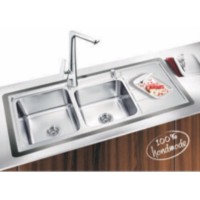 CHẬU CHÉN 2 HỘC INOX 304 PROLAX PRCC-2936