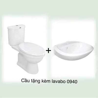 BÀN CẦU 2 KHỐI AMERICAN STANDAND VF-2013 KÈM LAV VF-0940