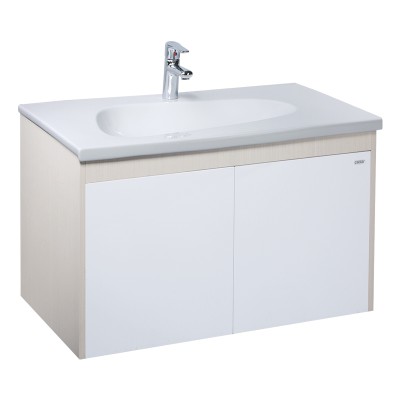 TỦ LAVABO + MẶT LAVABO CAESAR LF368+EH05368ADV