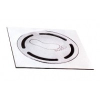 XẢ SÀN INOX ĐẠP CHÂN 10x10 PHI 40-60 ROTA RT 315