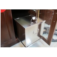 THÙNG GẠO GẮN TỦ INOX 304